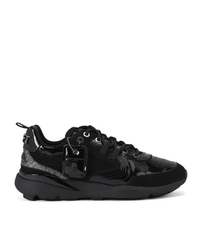 Kurt Geiger London Leather-suede Runner Low-top Sneakers