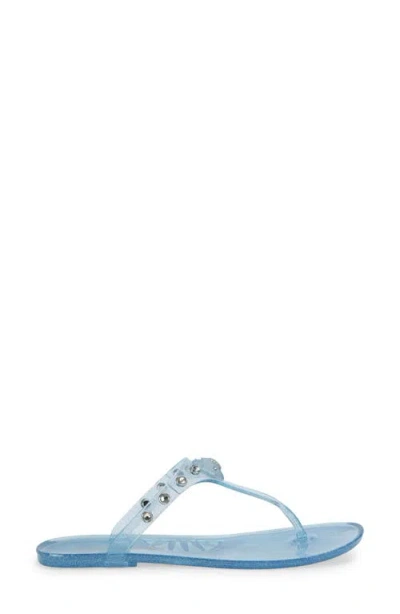 Kurt Geiger London Maddison Eagle Head Sandal In Blue