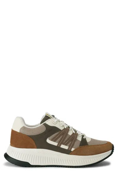 Kurt Geiger London Maddox Sneaker In Brown