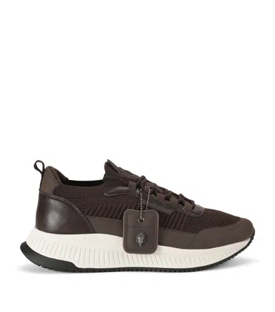 Kurt Geiger London Manor Sneakers In Brown