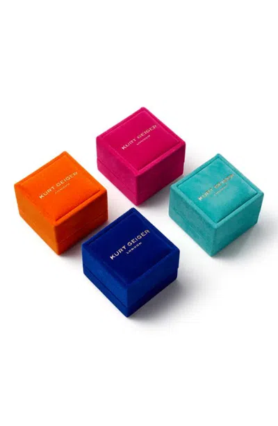 Kurt Geiger London Mansion Eagle Signet Ring In Multi