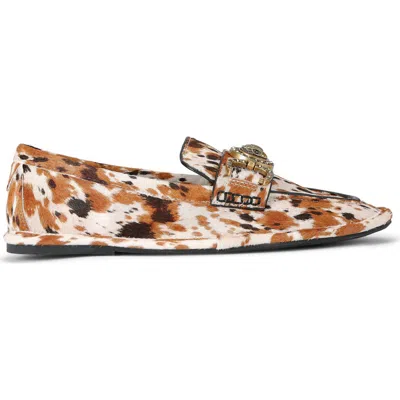 Kurt Geiger London Mansion Genuine Calf Hair Loafer In Brown