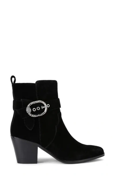 Kurt Geiger London Mayfair Buckle Bootie In Black