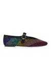 Kurt Geiger London Mayfair Multicolored Ballet Flat Shoe In Multi