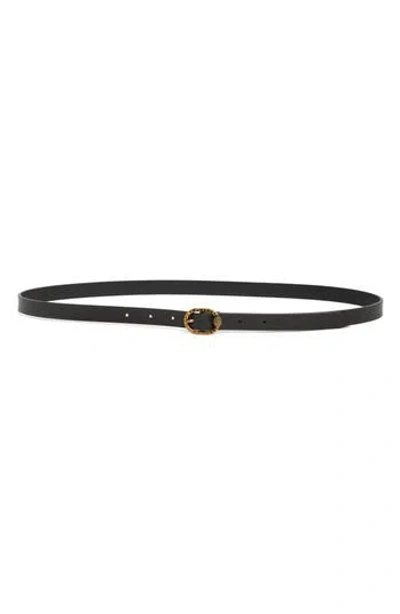 Kurt Geiger London Mayfair Slim Leather Belt