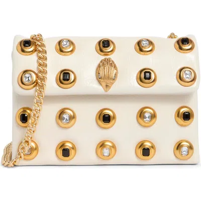 Kurt Geiger London Medium Kensington Crossbody Bag In Brown