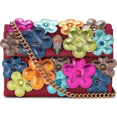 Kurt Geiger London Medium Kensington Daisy Convertible Crossbody Bag In Pink