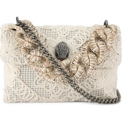 Kurt Geiger London Medium Kensington Flower Lace Convertible Shoulder Bag