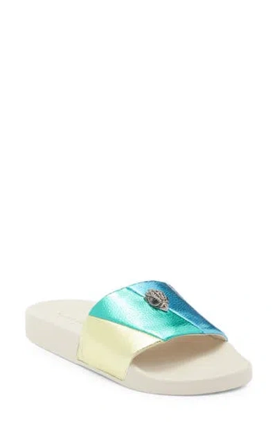 Kurt Geiger London Meena Eagle Slide Sandal In Multi