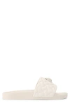 Kurt Geiger London Meena Eagle Slide Sandal In Natural