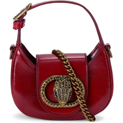 Kurt Geiger London Micro Chelsea Hobo Bag In Red