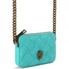 Kurt Geiger London Micro Kensington Camera Bag In Blue