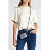 Kurt Geiger London Micro Kensington Camera Bag In Open Grey