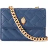 Kurt Geiger London Micro Kensington Faux Leather Crossbody Bag