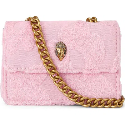 Kurt Geiger London Micro Kensington Faux Leather Crossbody Bag In Animal Print