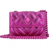 Kurt Geiger London Micro Kensington Faux Leather Crossbody Bag In Pink