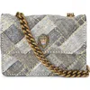 Kurt Geiger London Micro Kensington Faux Leather Crossbody Bag In Yellow
