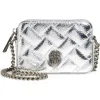 Kurt Geiger London Micro Kensington Metallic Faux Leather Camera Bag