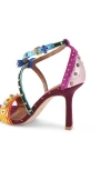 Kurt Geiger London Mini Bow Eyelet Ankle Strap Sandal