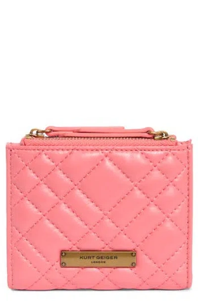 Kurt Geiger London Mini Brixton Wallet In Pink