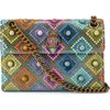 Kurt Geiger London Mini Kensington Crossbody Bag In Turquoise/aqua