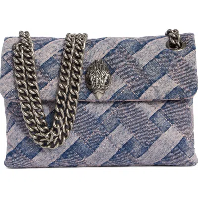 Kurt Geiger London Mini Kensington Denim Convertible Crossbody Bag