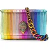 Kurt Geiger London Mini Kensington Leather Crossbody Bag In Multi
