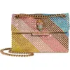 KURT GEIGER KURT GEIGER LONDON MINI KENSINGTON RHINESTONE SHOULDER BAG