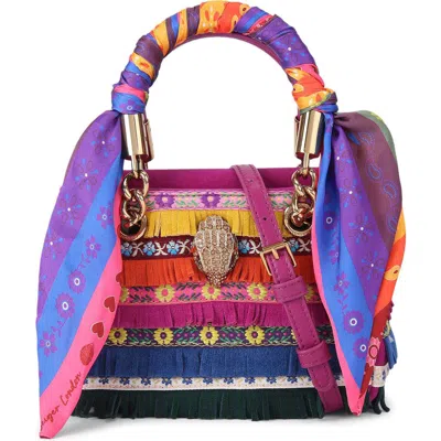 Kurt Geiger London Mini Kensington Tote In Purple