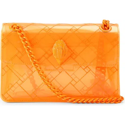 Kurt Geiger London Mini Kensington Vinyl Convertible Clear Crossbody Bag