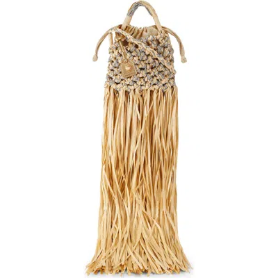 Kurt Geiger London Mini Macrame Crystal Crossbody Bag In Red