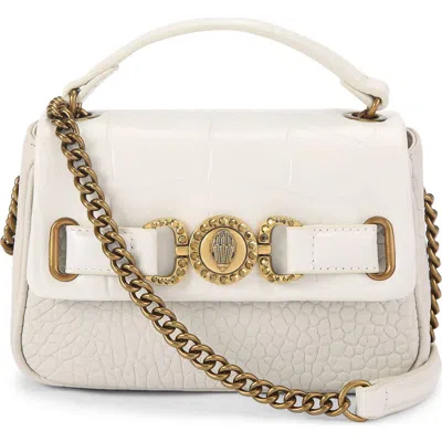 Kurt Geiger London Mini Mansion Convertible Crossbody Bag In Brown
