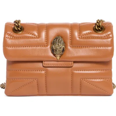 Kurt Geiger London Mini Union Jack Crossbody Bag In Brown