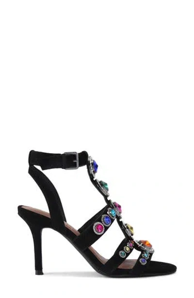 Kurt Geiger London Octavia Gladiator Stiletto Sandal In Black