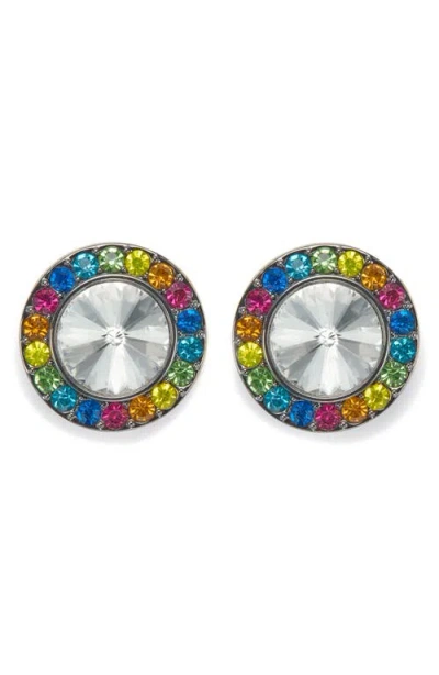 Kurt Geiger London Octavia Stud Earrings In Multi