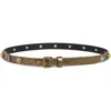 Kurt Geiger London Octavia Western Belt In Green