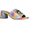 Kurt Geiger London Olive Eye Block Heel Sandal In Open Miscellaneous