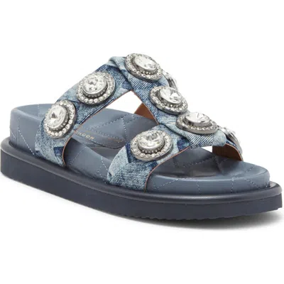 KURT GEIGER KURT GEIGER LONDON ORSON CRYSTAL SLIDE SANDAL
