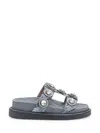 Kurt Geiger London Orson Crytstal Sandalwood In Blue