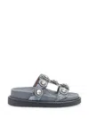 Kurt Geiger London Orson Crytstal Sandalwood In Blue
