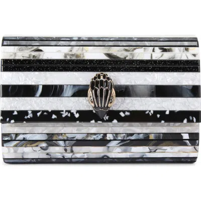 Kurt Geiger London Party Eagle Clutch In Gray