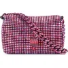Kurt Geiger London Party Pouchette Shoulder Bag In Purple