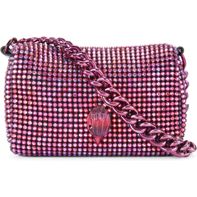 Kurt Geiger London Party Pouchette Shoulder Bag In Purple