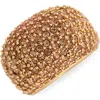 Kurt Geiger London Pavé Dome Cocktail Ring In Gold
