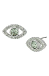 Kurt Geiger London Pavé Evil Eye Stud Earrings