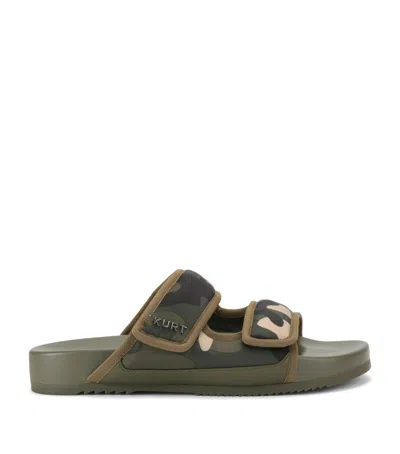 Kurt Geiger London Puff Sandals In Green
