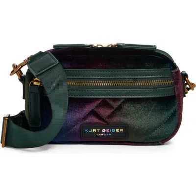 Kurt Geiger London Quilted Crossbody Bag In Multi