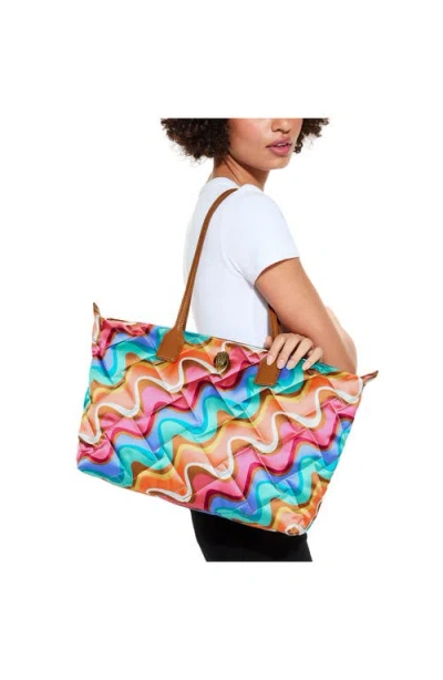 Kurt Geiger London Recycled Shopper Bag In Multi Swirl