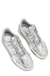 Kurt Geiger London Regan Low Top Sneaker In Silver