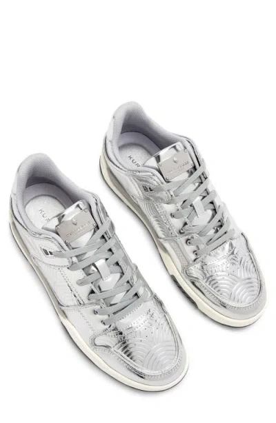 Kurt Geiger London Regan Low Top Sneaker In Silver